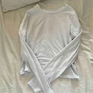 Long sleeved white shirt